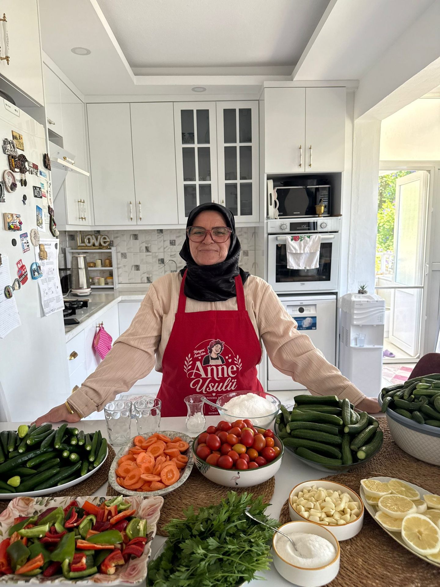Mutfakta kıvılcım · taze hasat