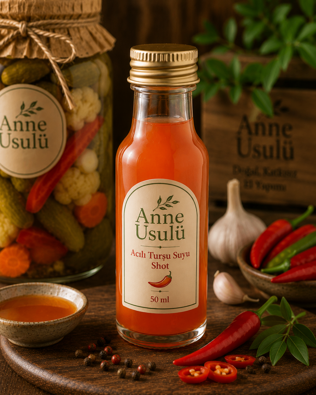 Acılı Turşu Suyu Shot